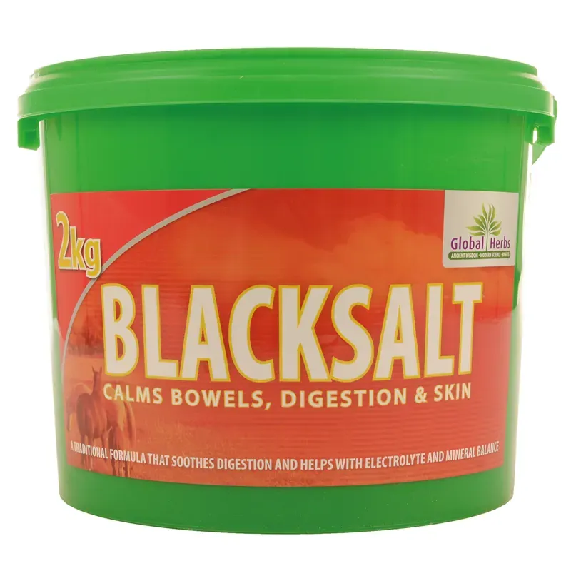 Global Herbs 2kg BlackSalt in Red