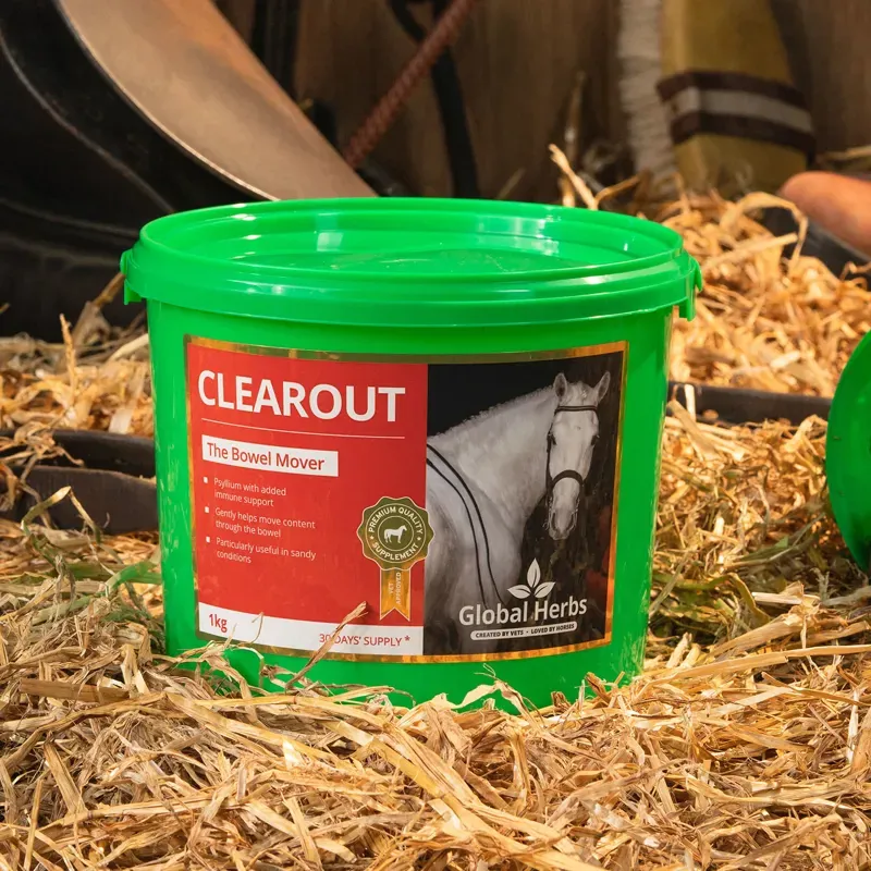 Global Herbs 1kg ClearOut Bowel Cleanser in Red