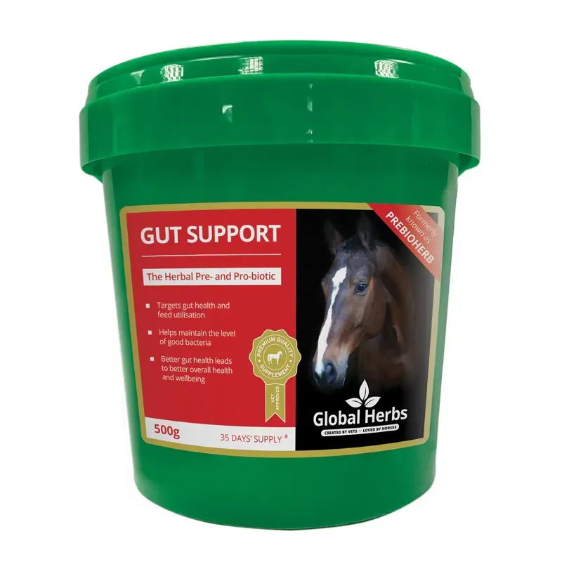 Global Herbs 500g Prebioherb Supplement in Red