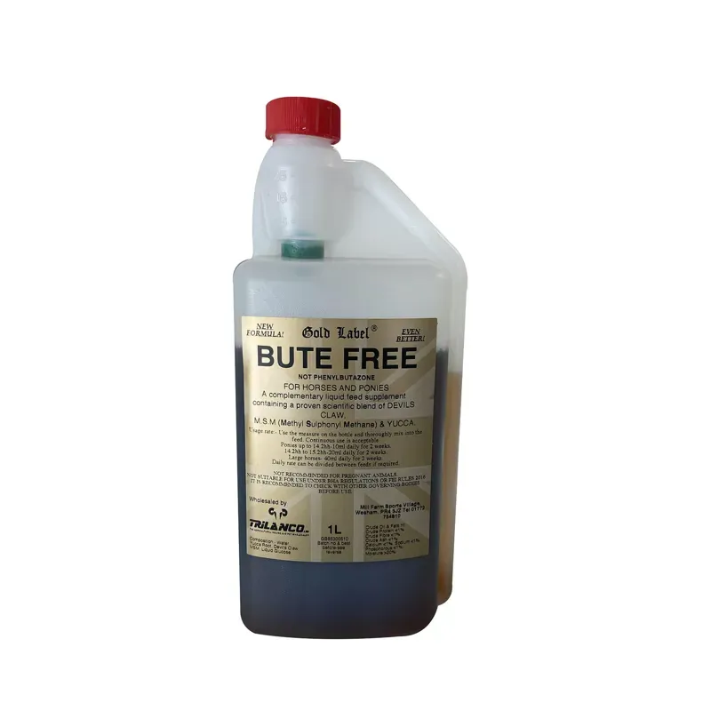 Gold Label 1lt Bute Free Yucca and Devils Claw Liquid in Gold