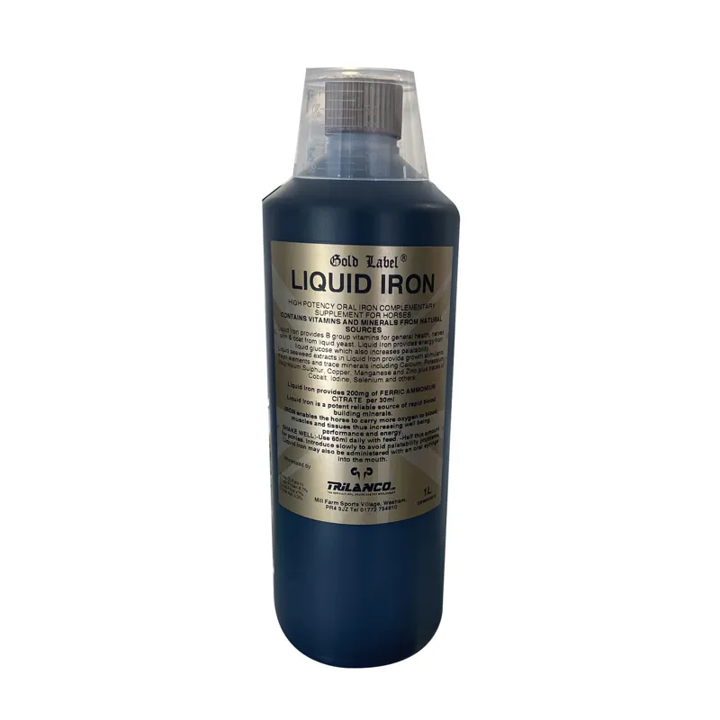 Gold Label 1lt Liquid Iron in Gold