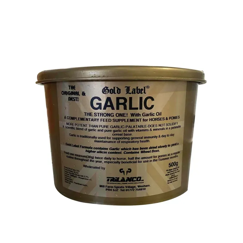 Gold Label 500gm Garlic Powder in Gold