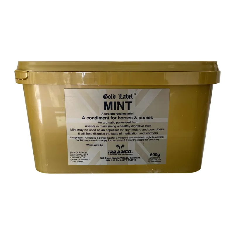 Gold Label 600g Mint in Gold