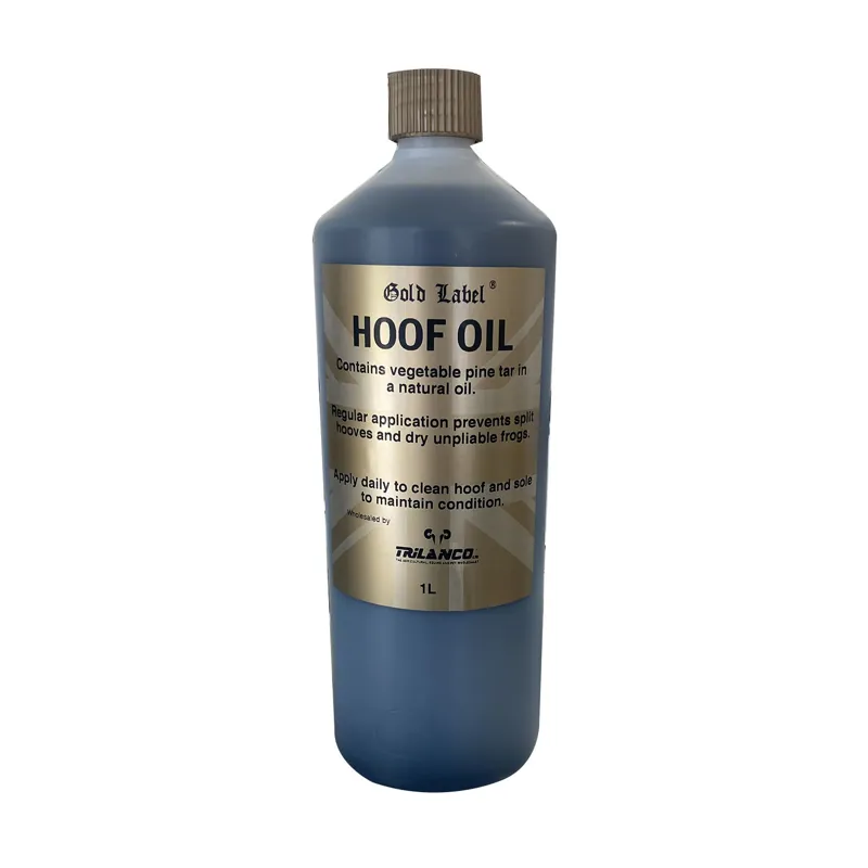 Gold Label 1lt Hoof Oil in Gold