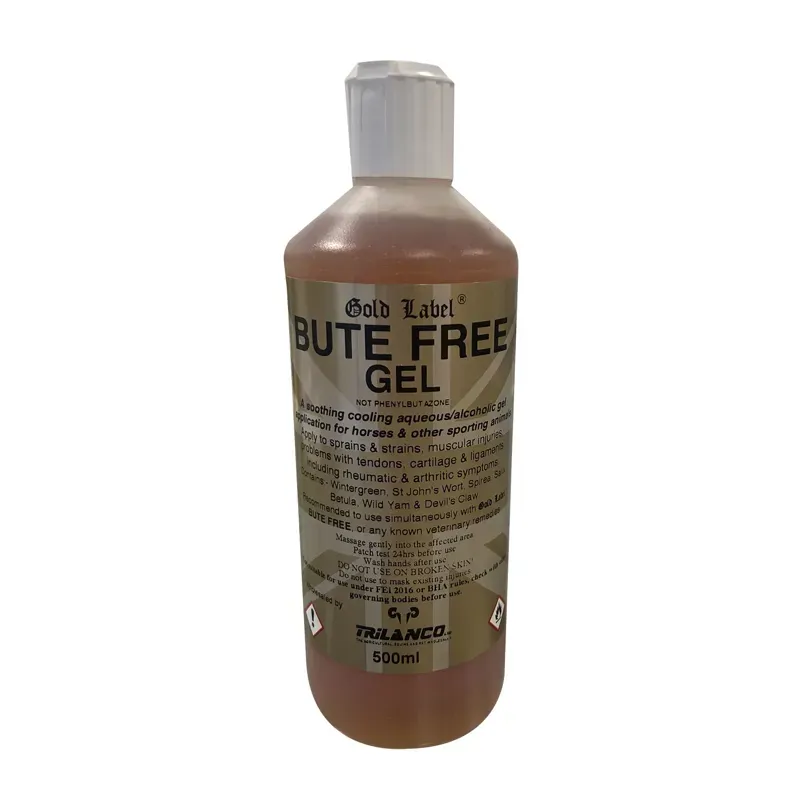 Gold Label 500ml Bute Free Gel in Blue