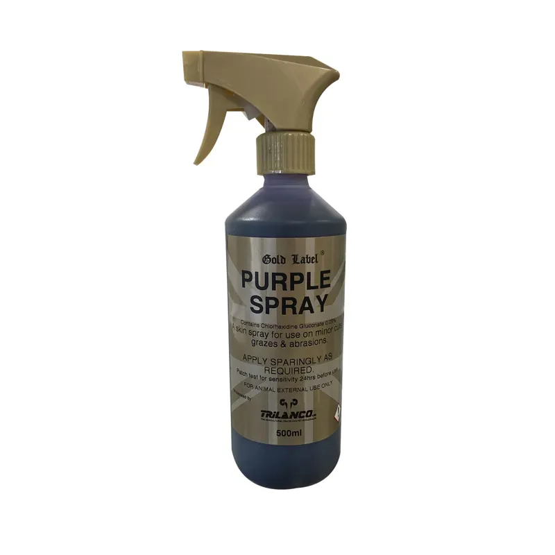 Gold Label 500ml Purple Spray in Purple