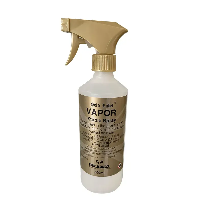 Gold Label 500ml Vapor Spray in Gold