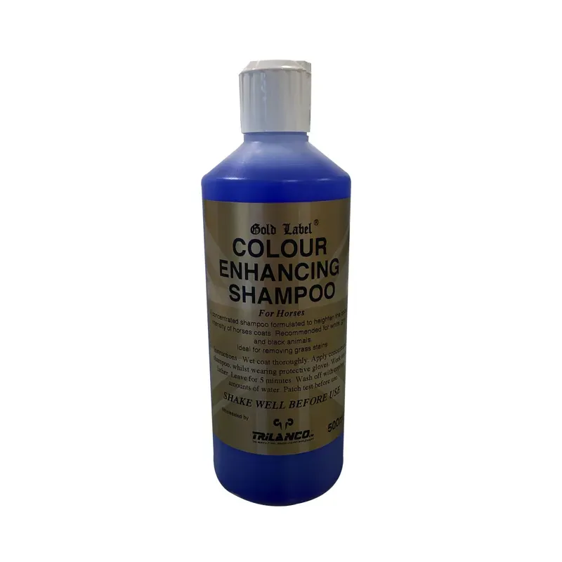 Gold Label 500ml Colour Enhancing Shampoo in Blue