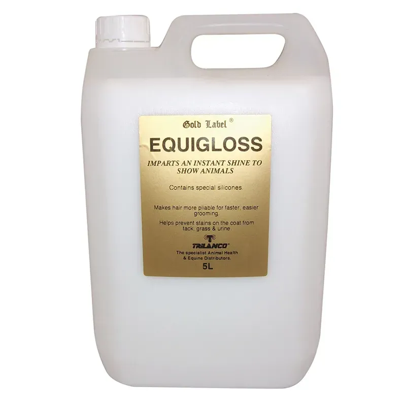 Gold Label 5lt Equigloss Shampoo in White
