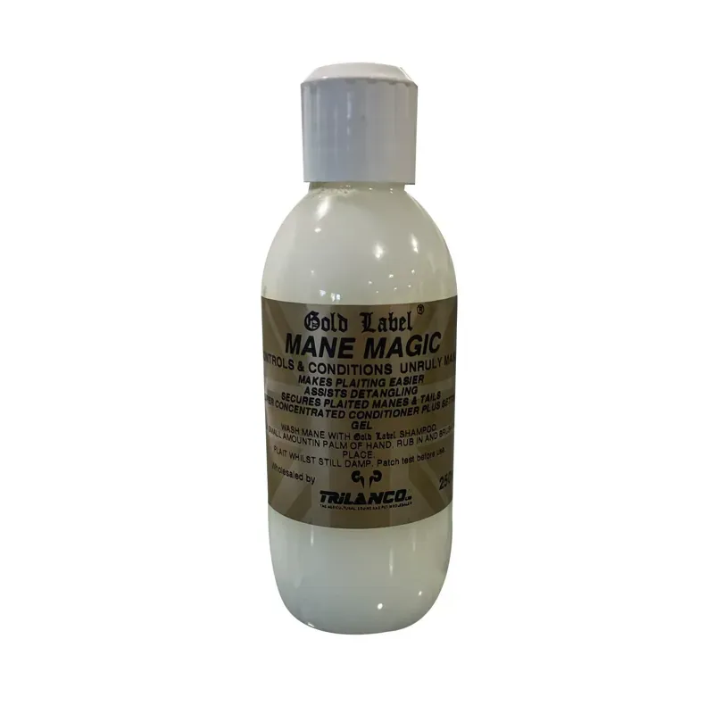 Gold Label 250ml Mane Magic Conditioner in Gold