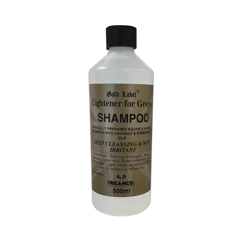 Gold Label 500ml Greys Stock Shampoo in Gold