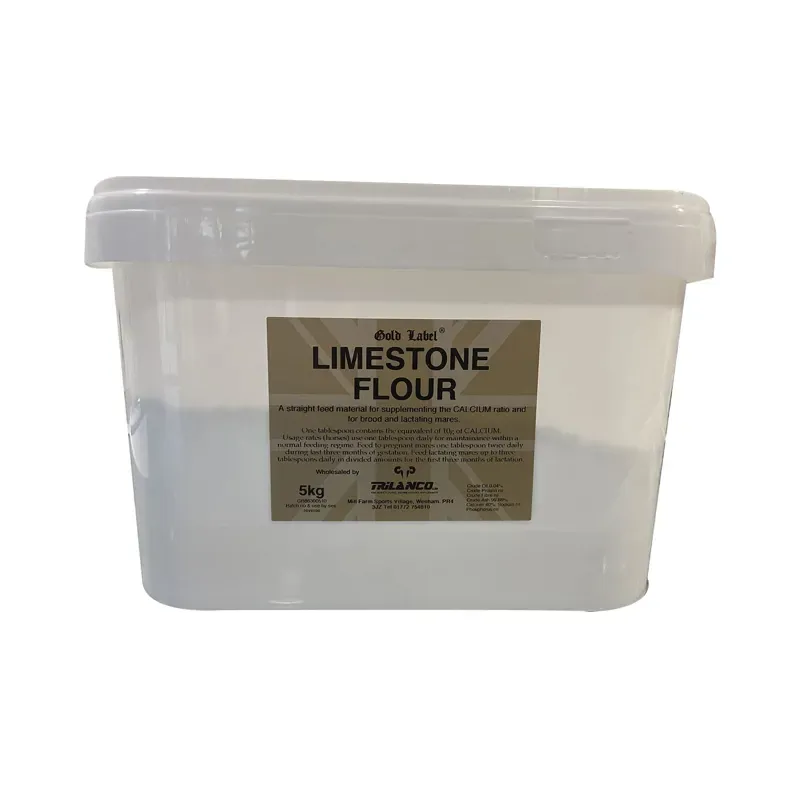 Gold Label 5kg Limestone Flour in Gold