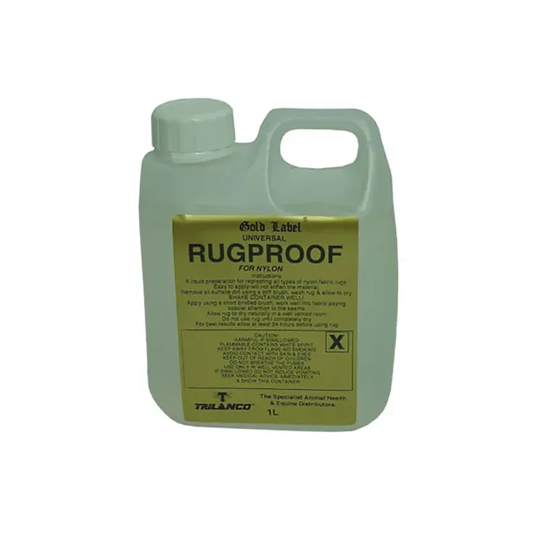 Gold Label 1lt Nylon Rugproof in Gold