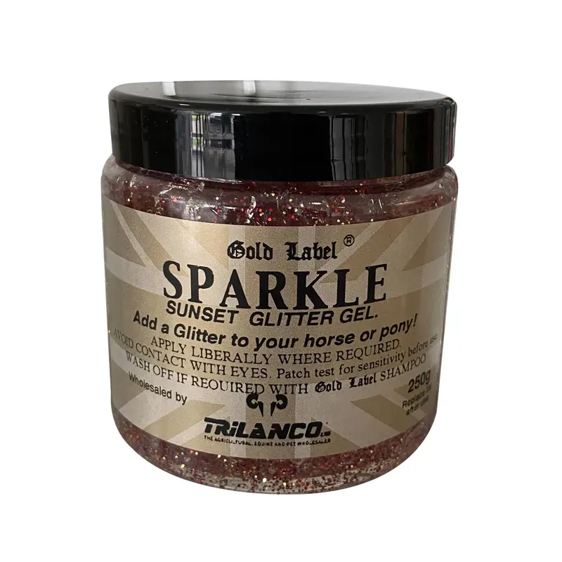 Gold Label 250ml Sparkle Glitter Gel in Pink
