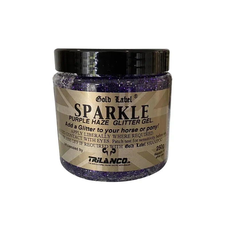 Gold Label 250ml Sparkle Glitter Gel in Purple