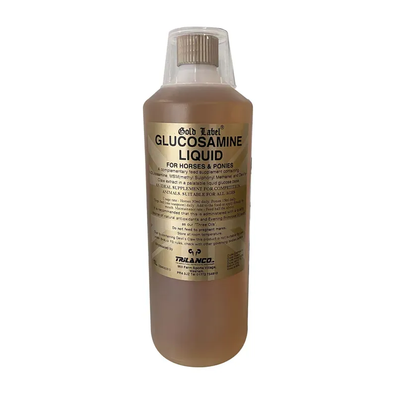 Gold Label 1lt Glucosamine Liquid in Gold