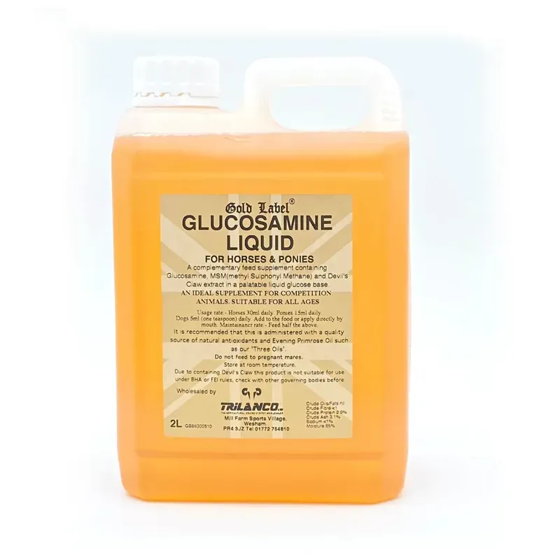 Gold Label 2lt Glucosamine Liquid in Gold