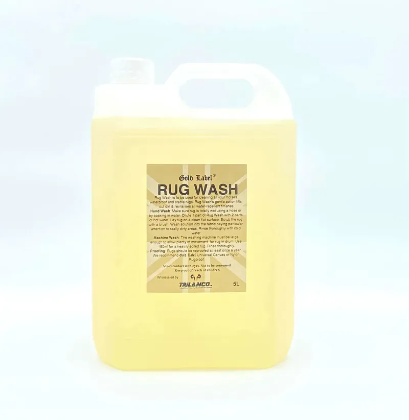 Gold Label 5lt Rug Wash in Yellow