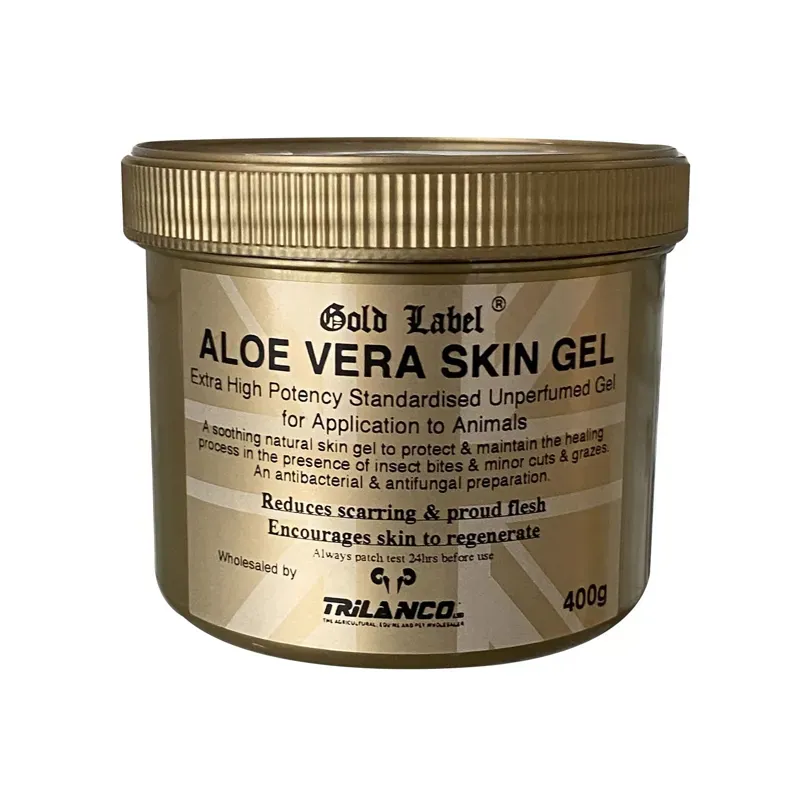 Gold Label 400g Aloe Vera Skin Gel in Gold