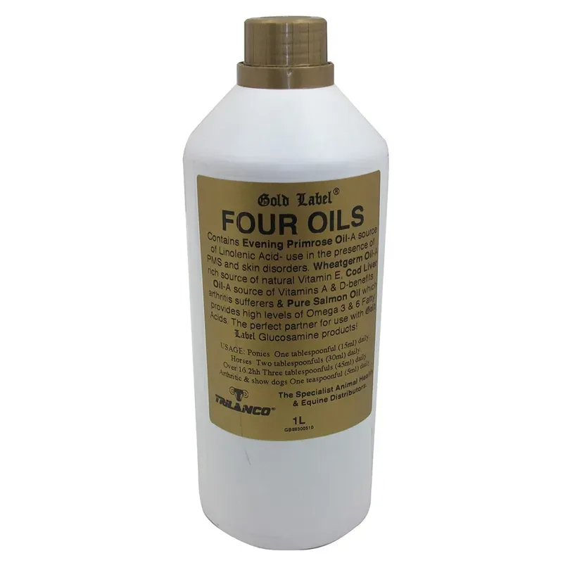 Gold Label 1lt Four Oils in Gold