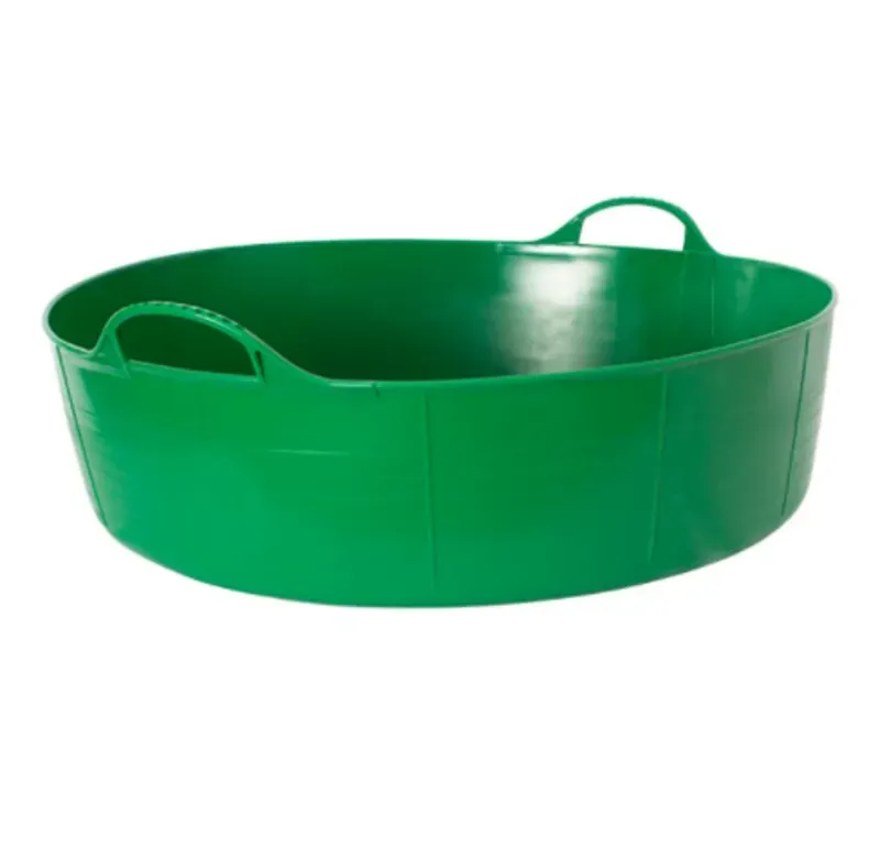 Faulks and Company Large Shallow 35 Litre Gorilla Tub in Green