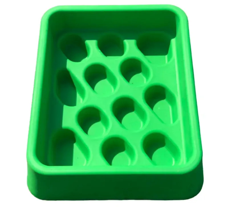 Parallax Plastics Grad-Dual Feeder in Green