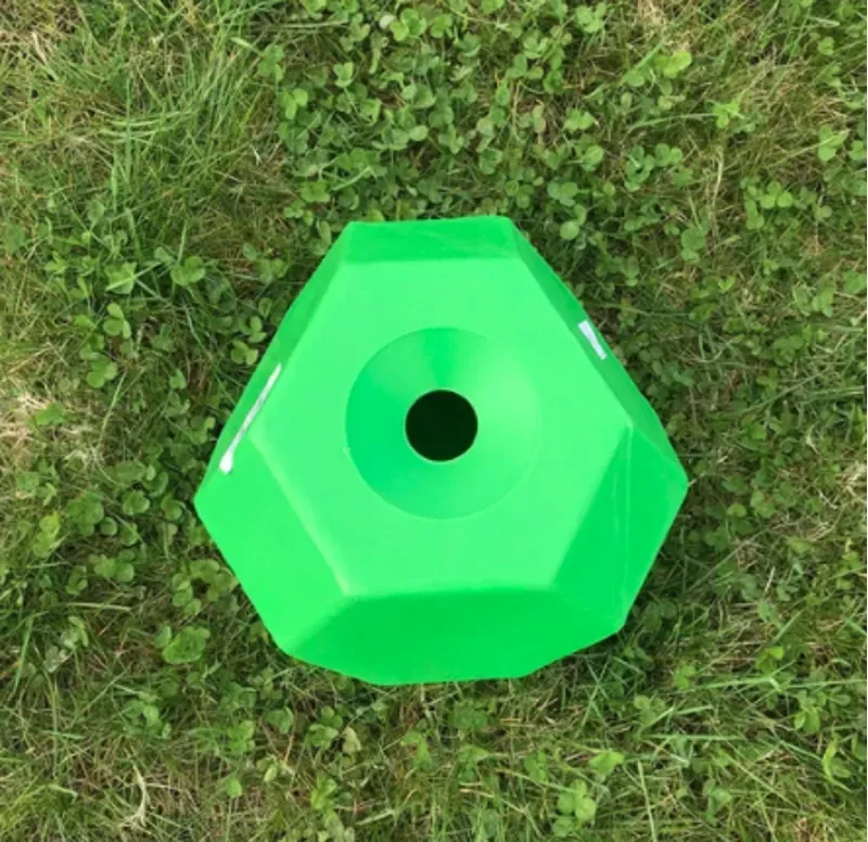 Parallax 21cm Snack and Play in Green