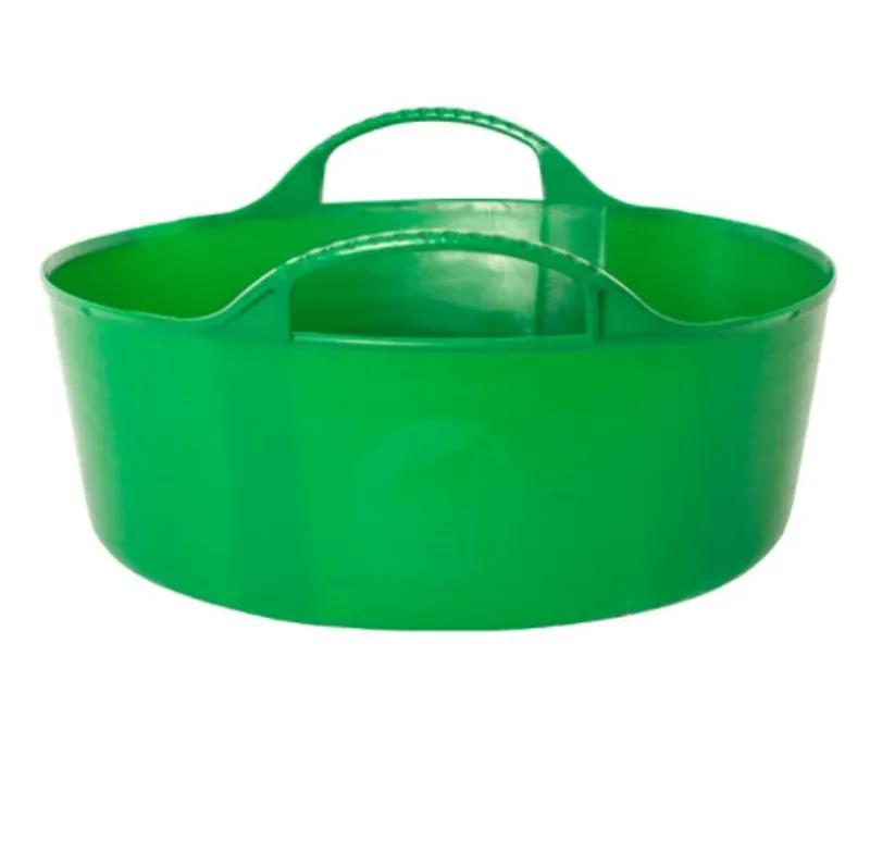 Faulks and Company Mini Shallow Flexible 5 Litre Gorilla Tub in Green
