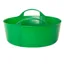 Faulks and Company Mini Shallow Flexible 5 Litre Gorilla Tub in Green