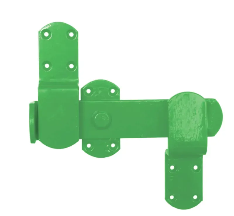 Perry Equestrian Kickover Stable Latches in Green