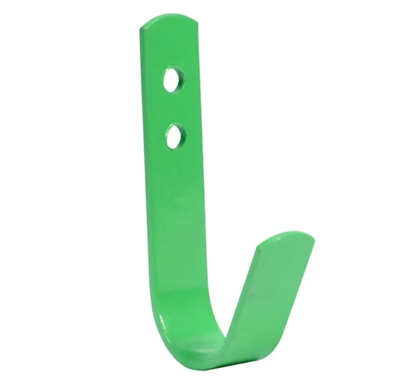 Perry Equestrian General Purpose 5-pack Tack Room Hooks in Green