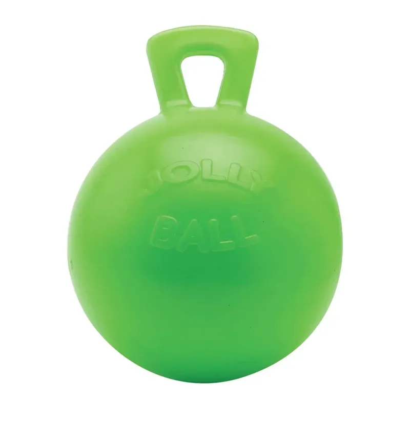 Horsemen's Pride 10-inch Jolly Ball in Apple Scented Green