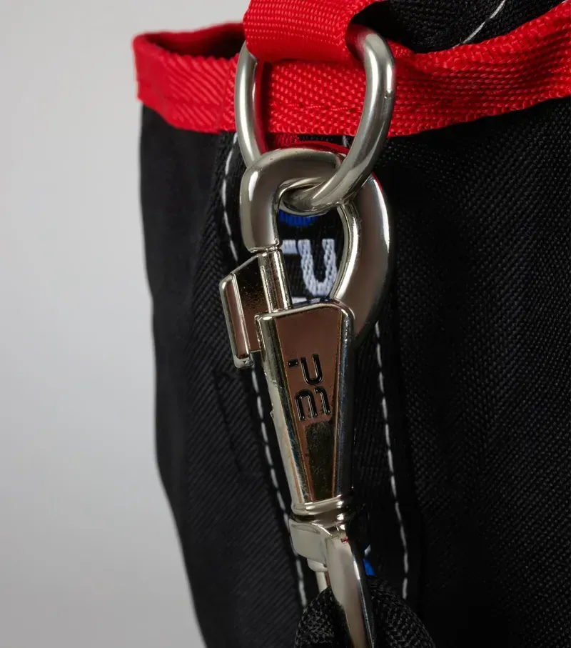 Premier Equine Grooming Kit Bag in Black/Red-1