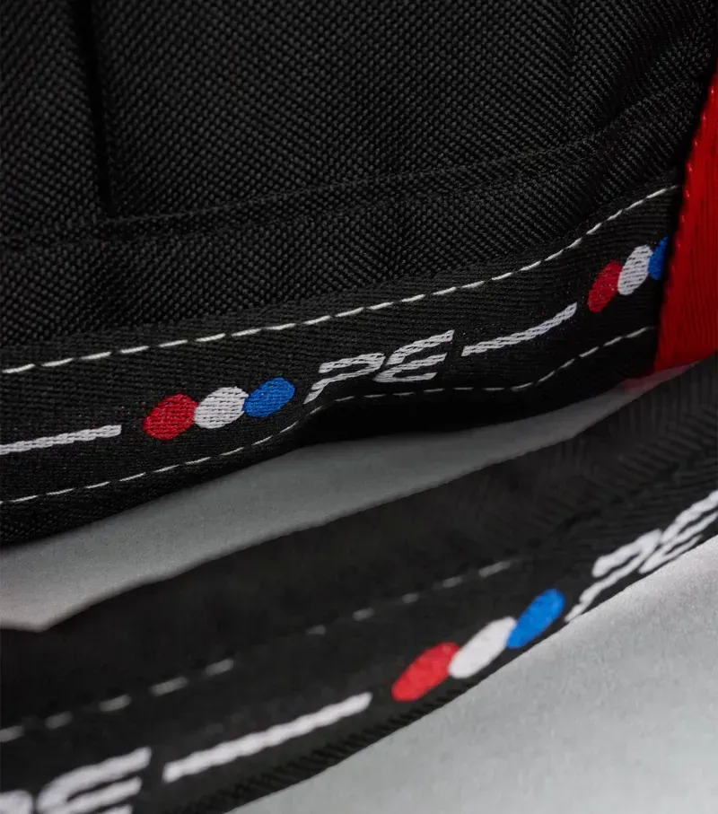 Premier Equine Grooming Kit Bag in Black/Red-2