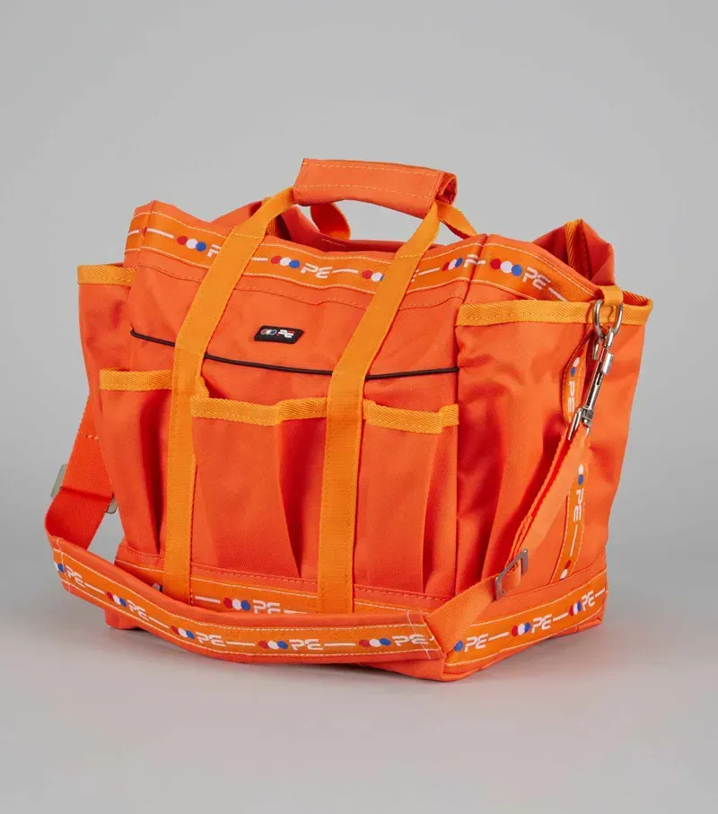 Premier Equine Grooming Kit Bag in Orange Amber-4