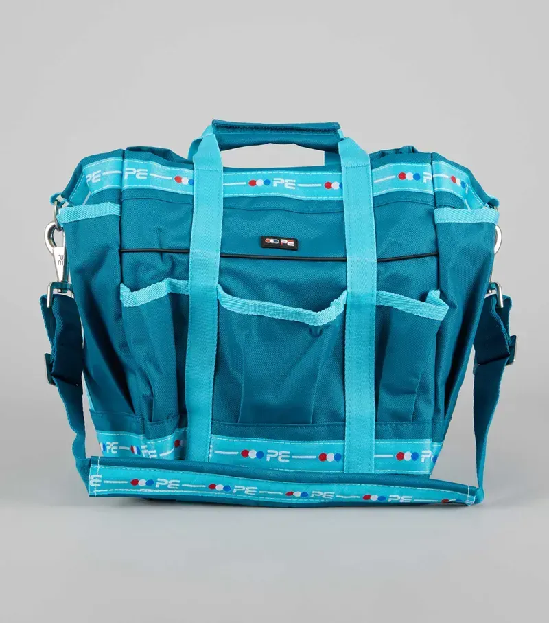 Premier Equine Grooming Kit Bag in Blue Peacock