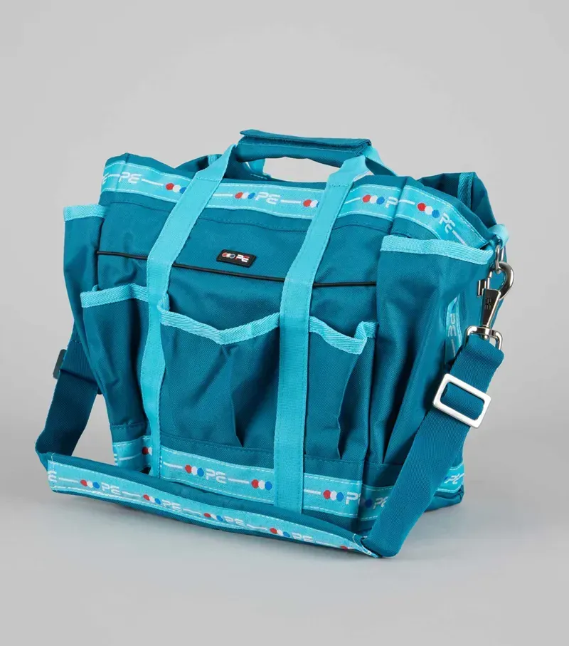 Premier Equine Grooming Kit Bag in Blue Peacock-4
