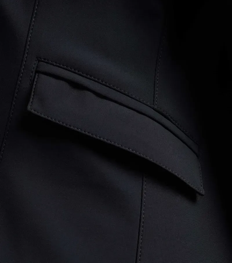 Premier Equine Girls Hagen Competition Jacket in Black-4
