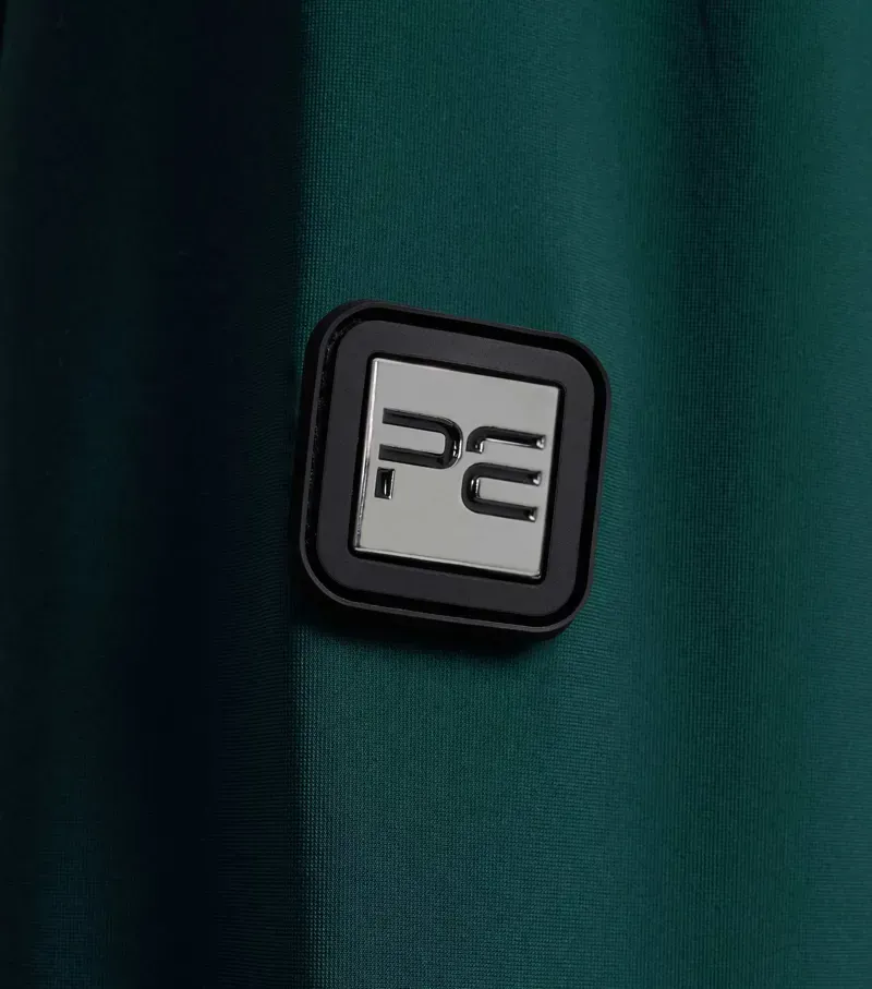 Premier Equine Girls Hagen Competition Jacket in Green-3