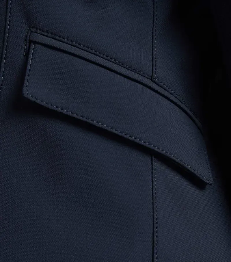 Premier Equine Girls Hagen Competition Jacket in Navy-4