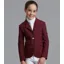 Premier Equine Girls Hagen Competition Jacket in Wine