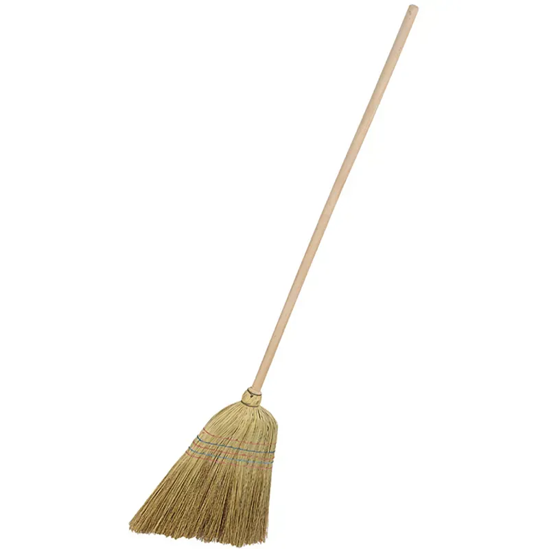 Hillbrush 54 inch Corn Sweeping Broom with Handle