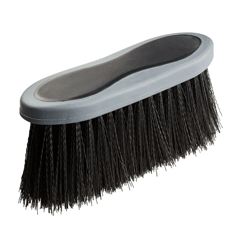 Bitz Two Tone Rubber Grip Flick Brush in Grey