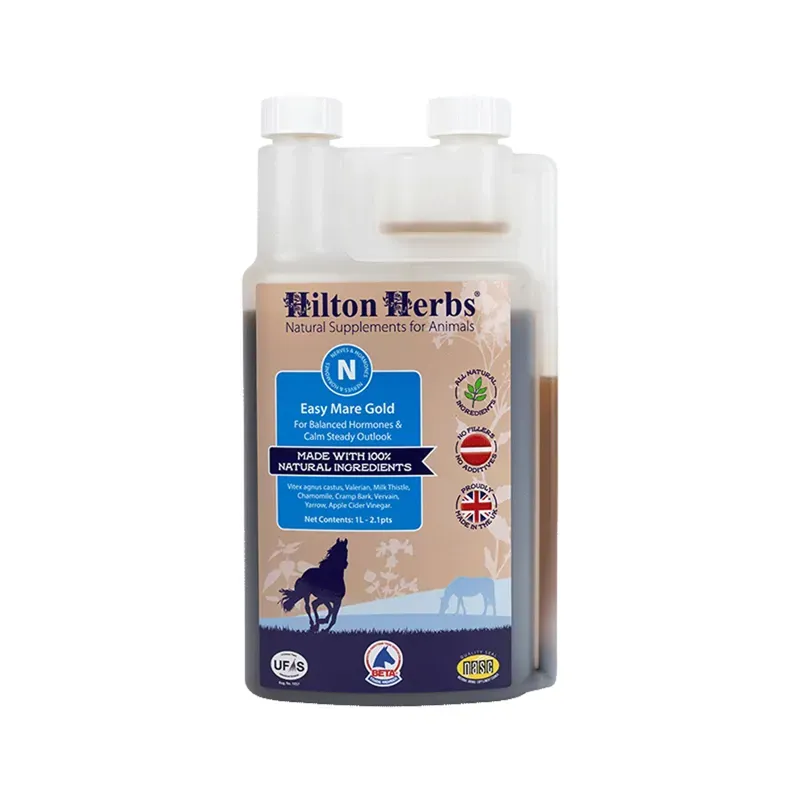 Hilton Herbs 1lt Easy Mare Gold Supplement in Brown