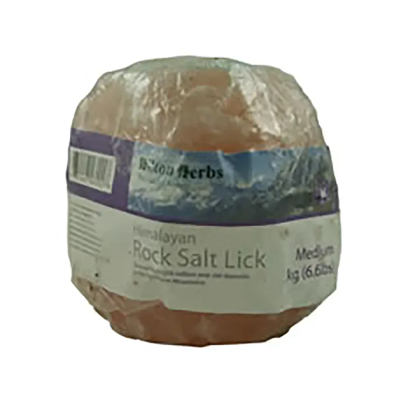 Hilton Herbs 3kg Himalayan Rock Salt Lick in Pink