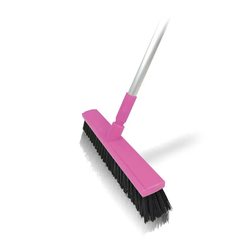 Harold Moore 45cm Stable and Yard Broom in Pink