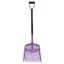 Harold Moore Shavings Fork with Extended D-Grip Handle in Purple