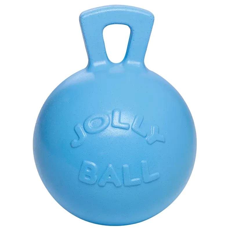 Horsemens Pride Jolly Pets Dual 8in Jolly Ball in Blue