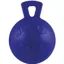 Horsemens Pride Jolly Pets Tug-N-Toss 8in Jolly Ball in Blue
