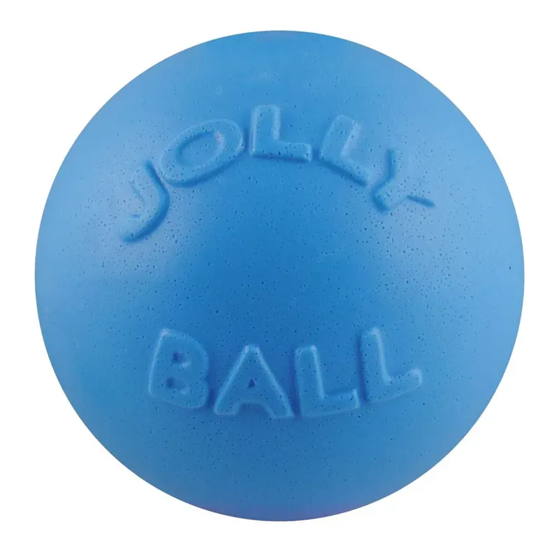 Horsemens Pride Jolly Pets Bounce-N-Play 6in Jolly Ball in Blue